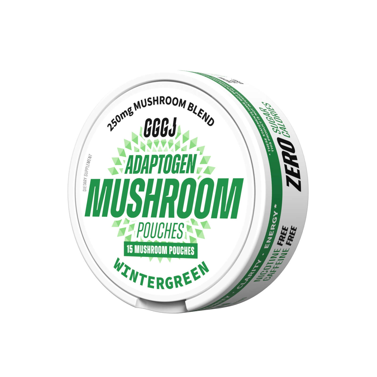 GGGJ Adaptogen Mushroom Pouches · Wintergreen
