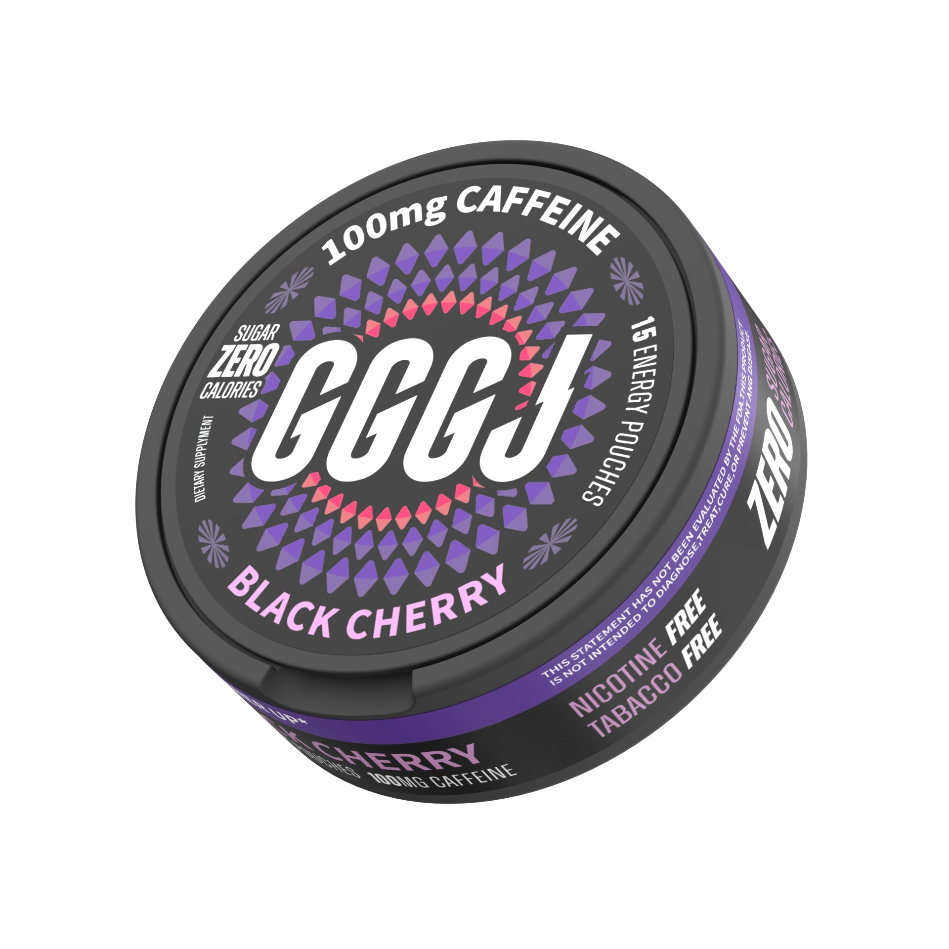GGGJ Energy Pouches - BLACK CHERRY