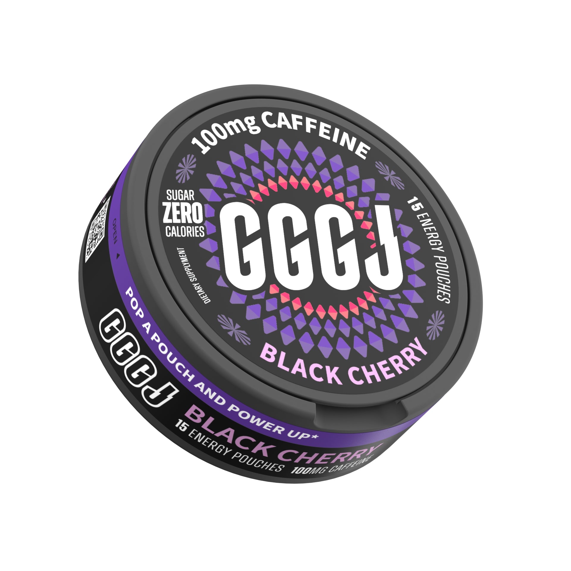 GGGJ Energy Pouches - BLACK CHERRY