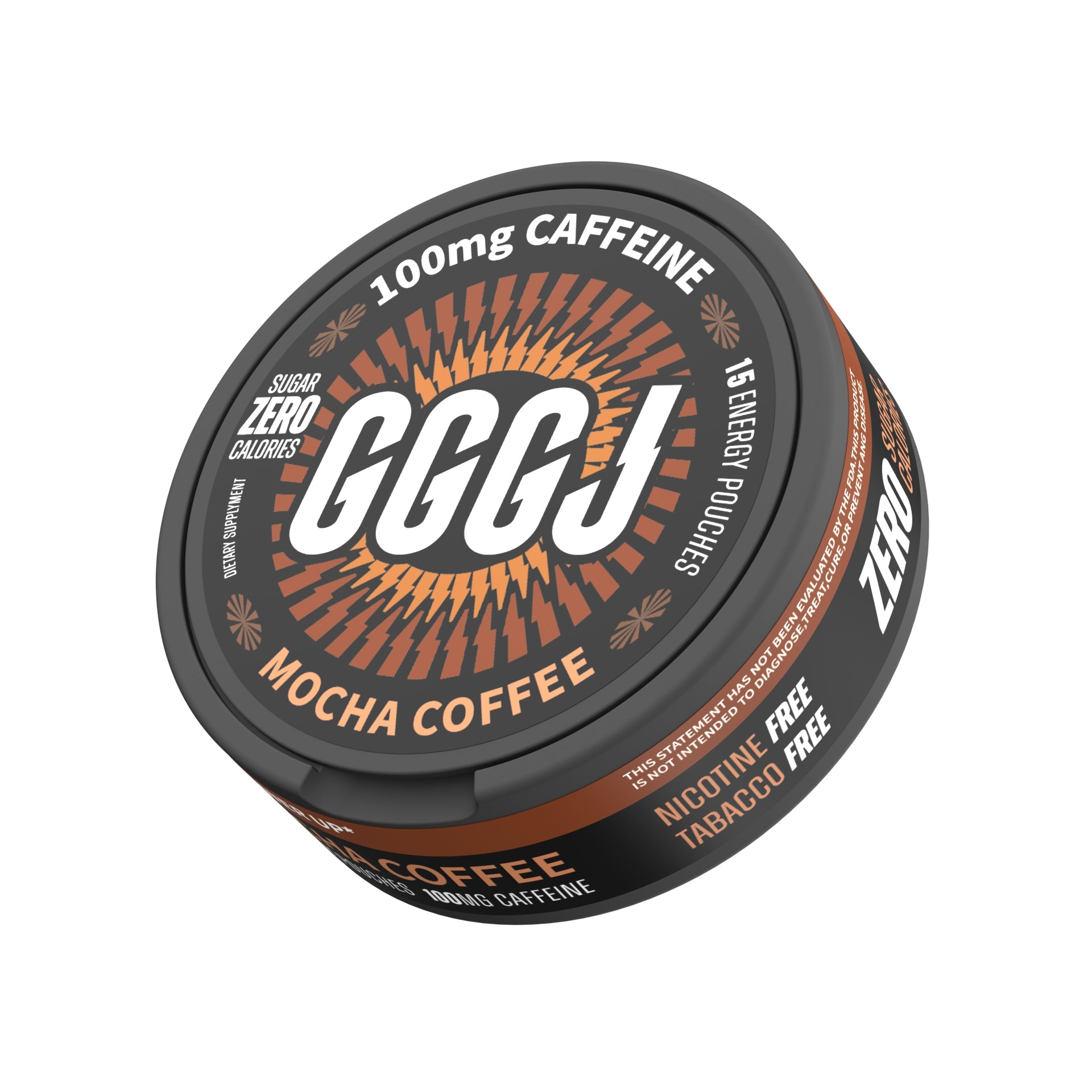 GGGJ Energy Pouches - MOCHA COFFEE