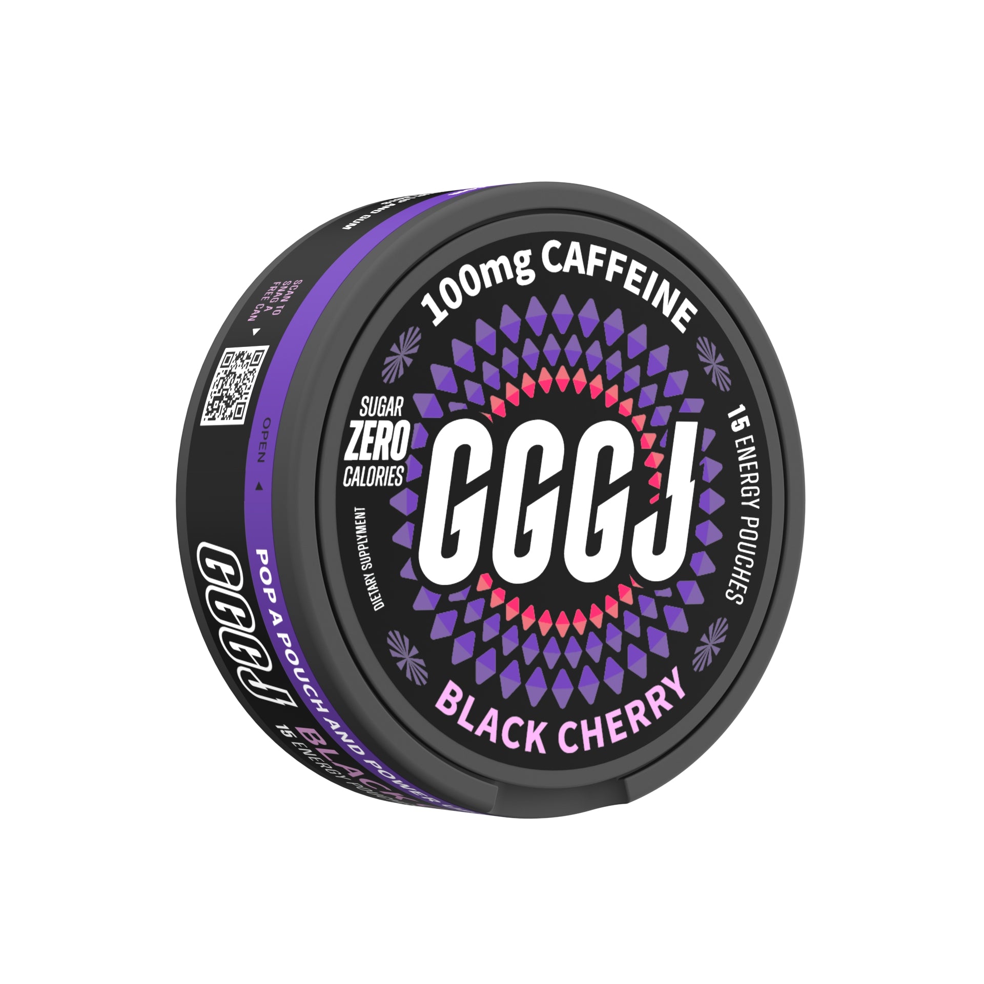 GGGJ Energy Pouches - BLACK CHERRY