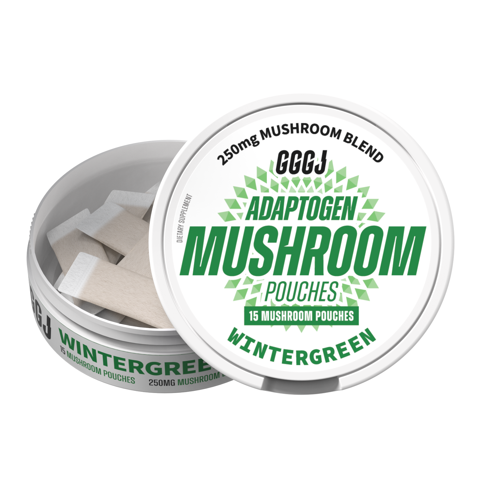 GGGJ Mushroom Pouches Wintergreen