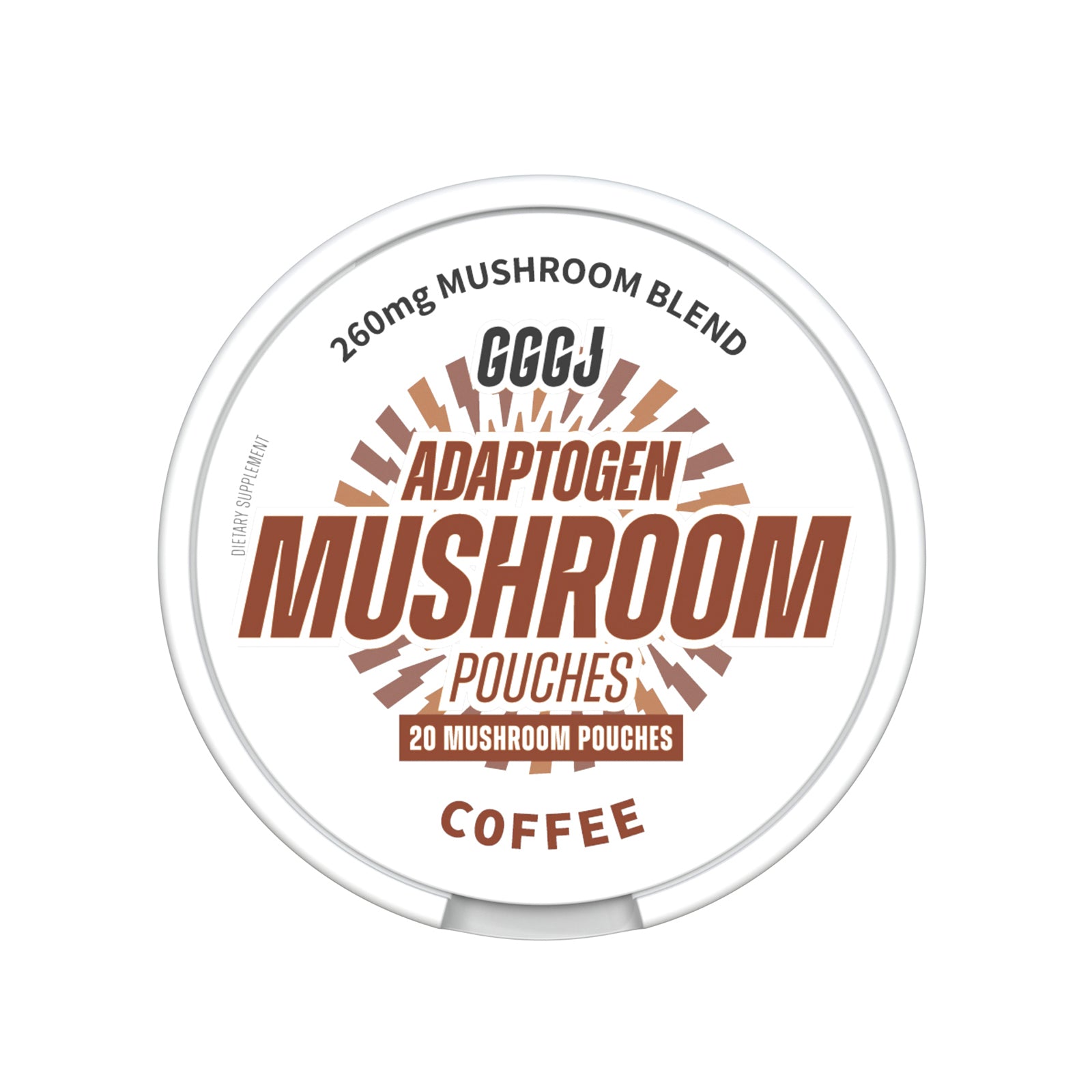 GGGJ Mushroom Pouches · Coffee