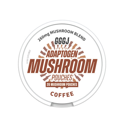 GGGJ Mushroom Pouches · Coffee