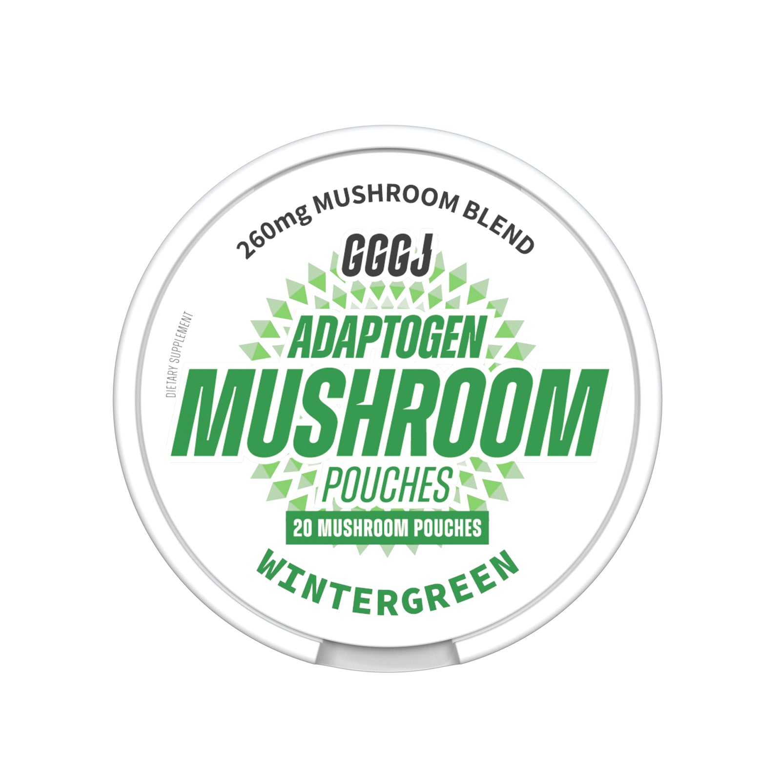 GGGJ Adaptogen Mushroom Pouches · Wintergreen