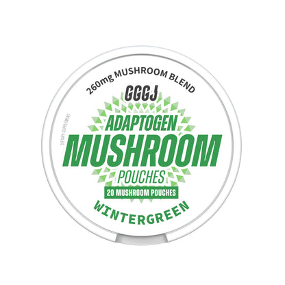 GGGJ Adaptogen Mushroom Pouches · Wintergreen