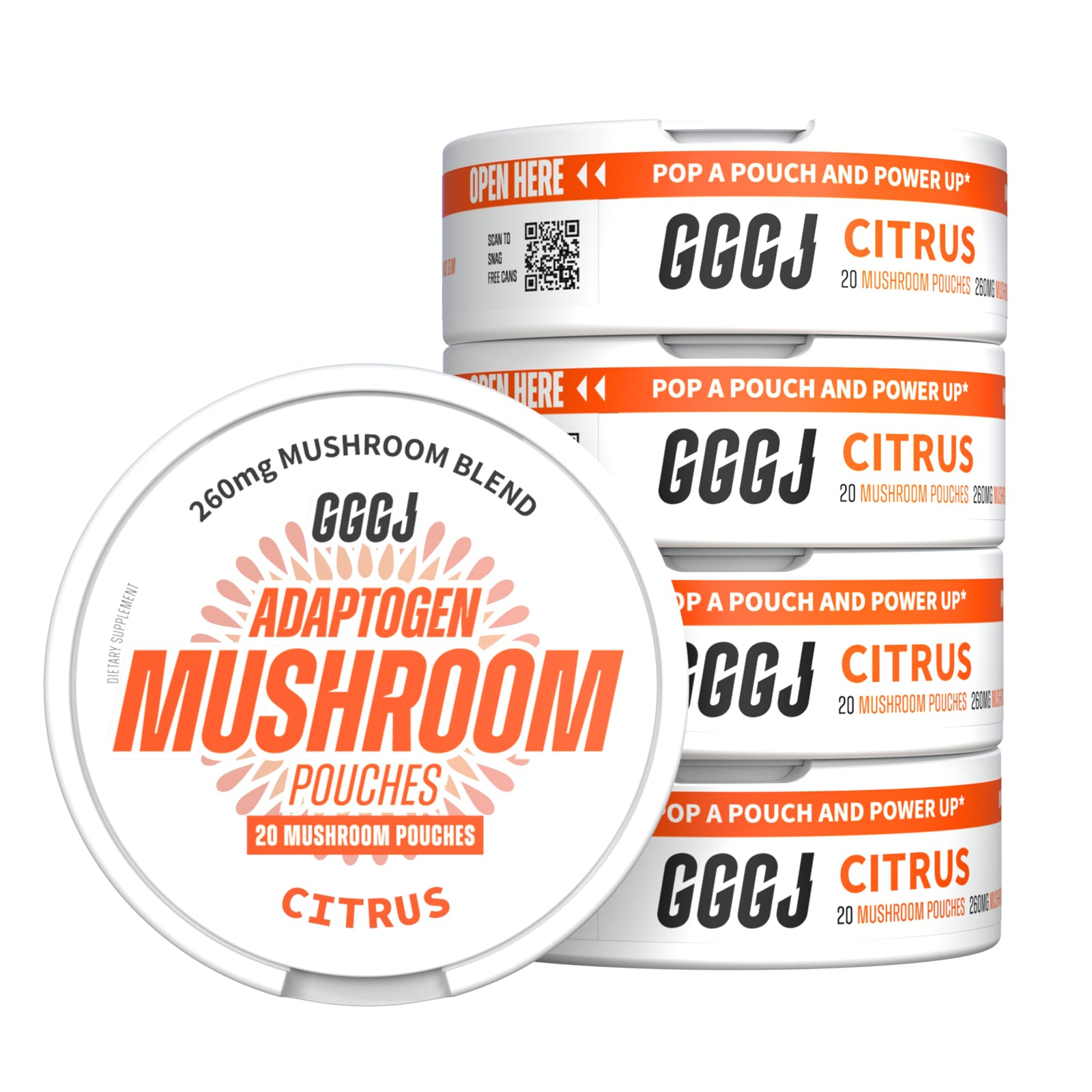 GGGJ Mushroom Pouches Citrus