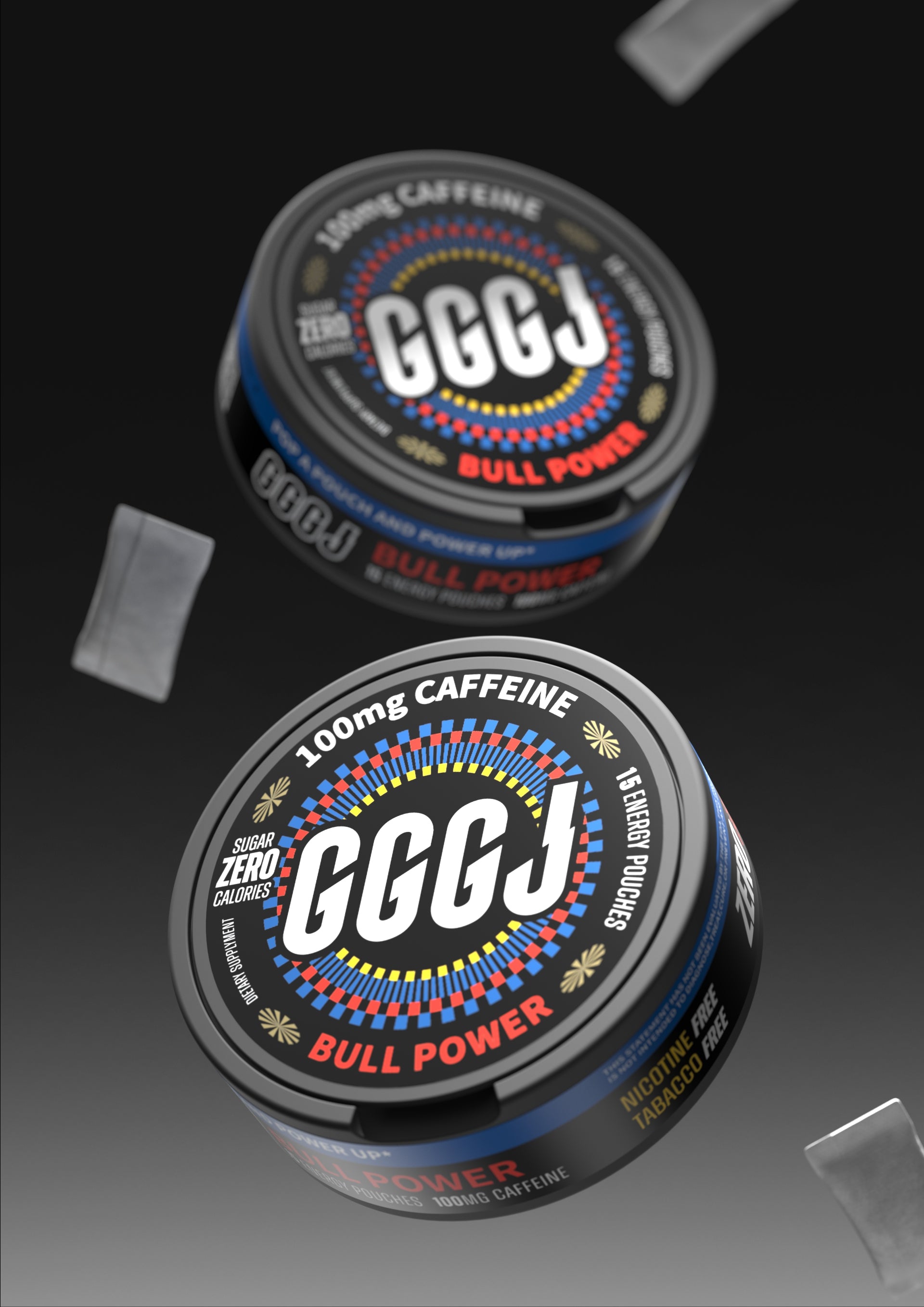 GGGJ Energy Pouches - BULL POWER