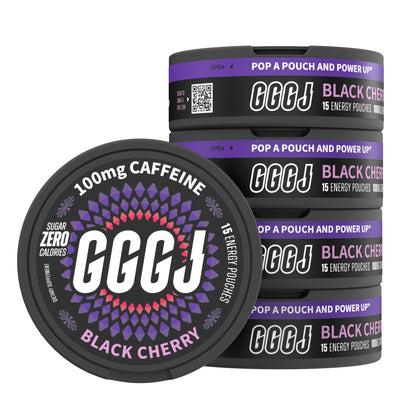 GGGJ Energy Pouches - BLACK CHERRY