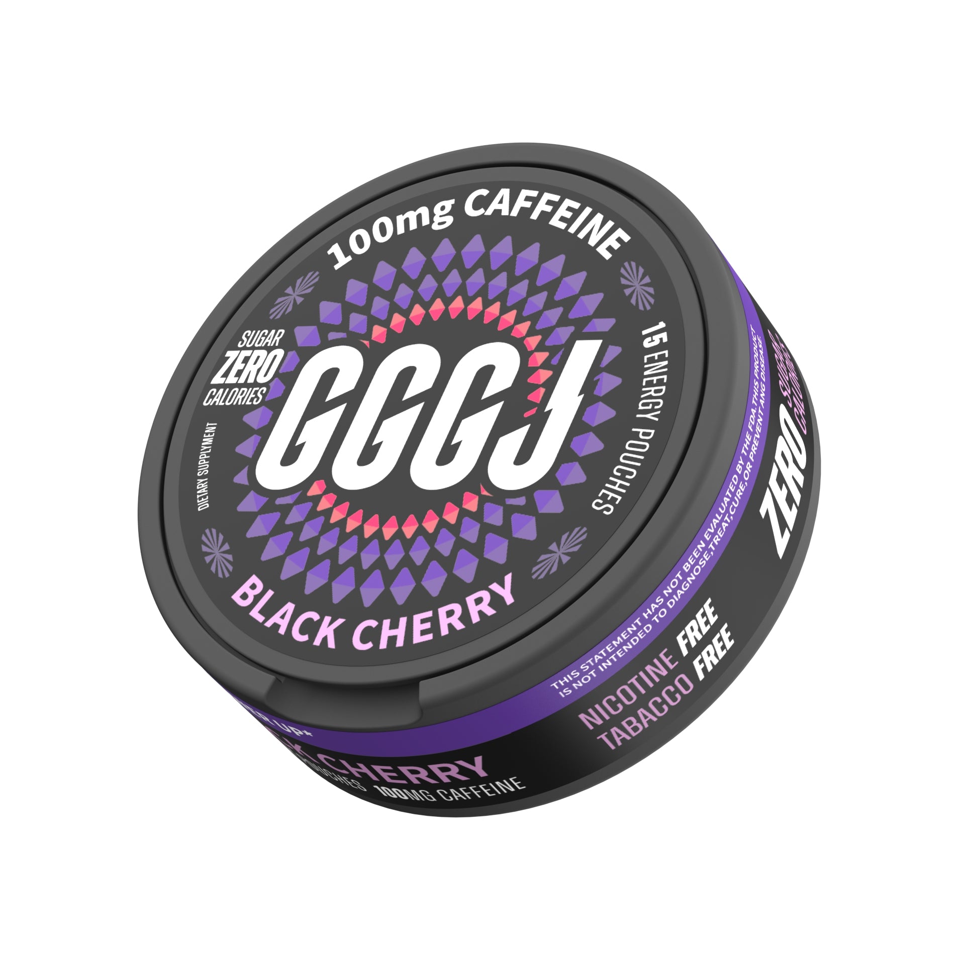GGGJ Energy Pouches - BLACK CHERRY