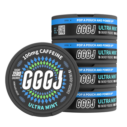 GGGJ Energy Pouches - ULTRA MINT
