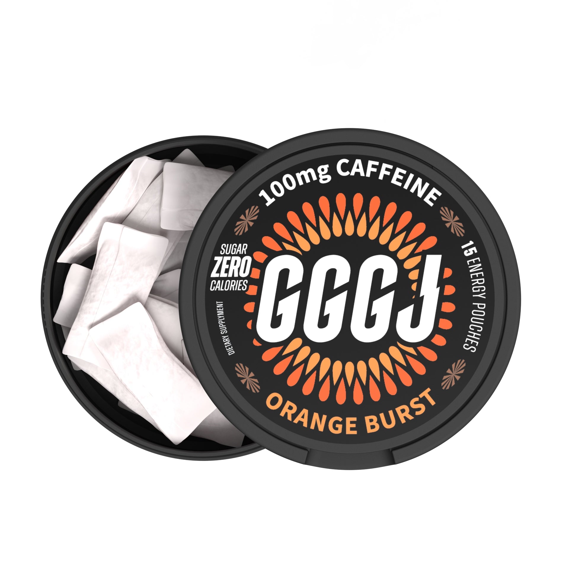 GGGJ Energy Pouches - ORANGE BURST