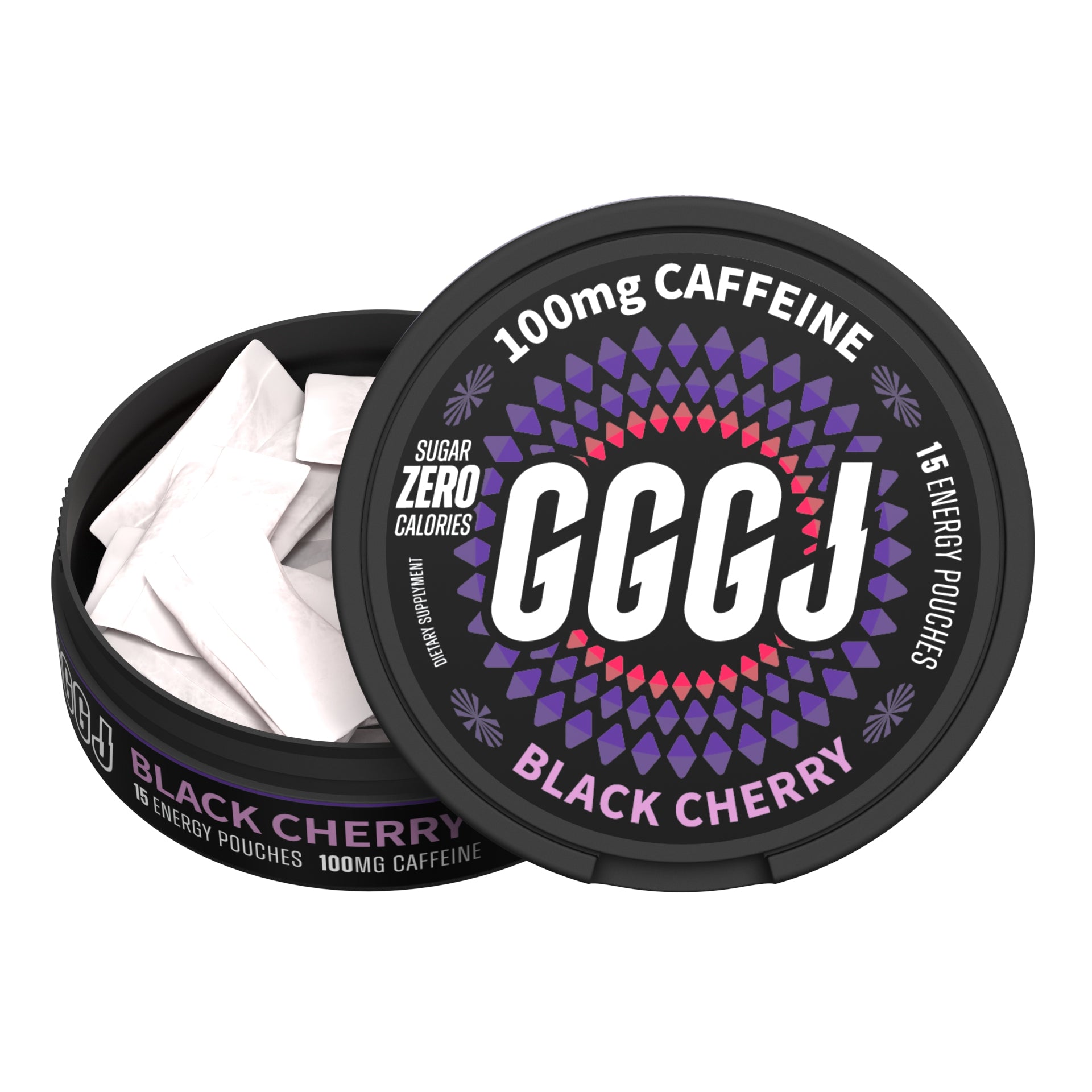 GGGJ Energy Pouches - BLACK CHERRY