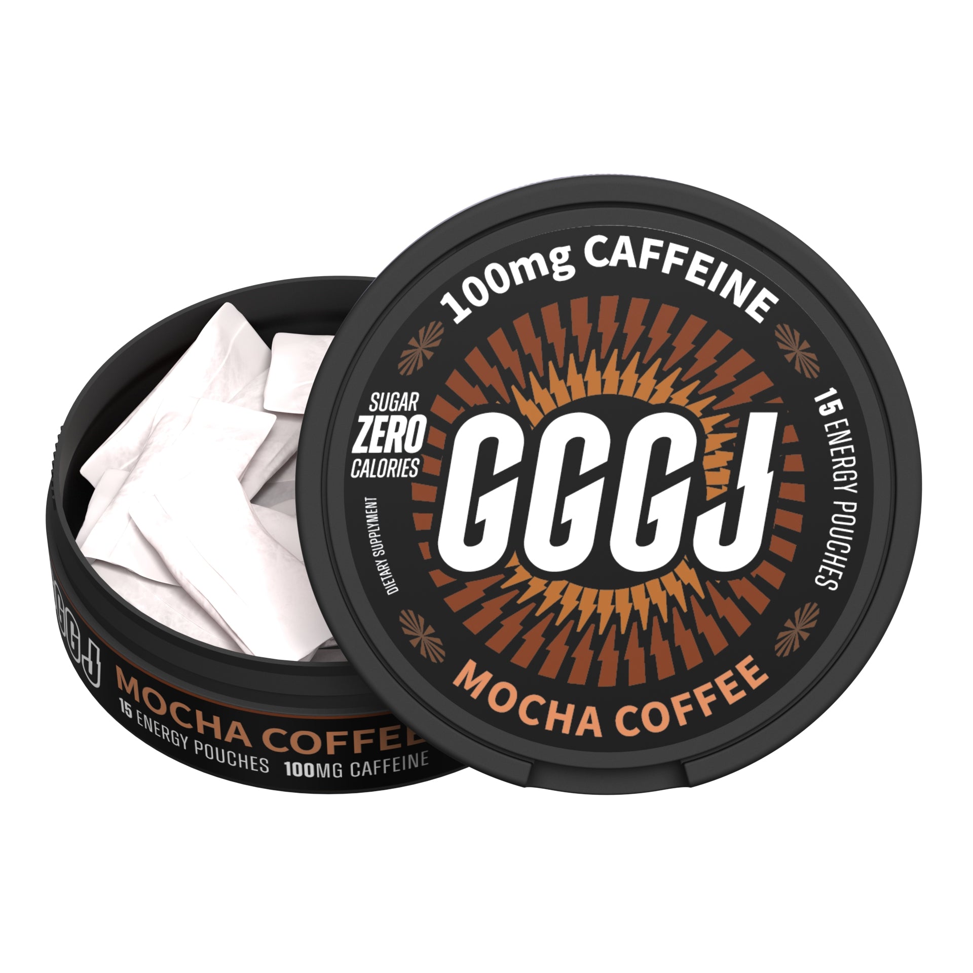 GGGJ Energy Pouches - MOCHA COFFEE