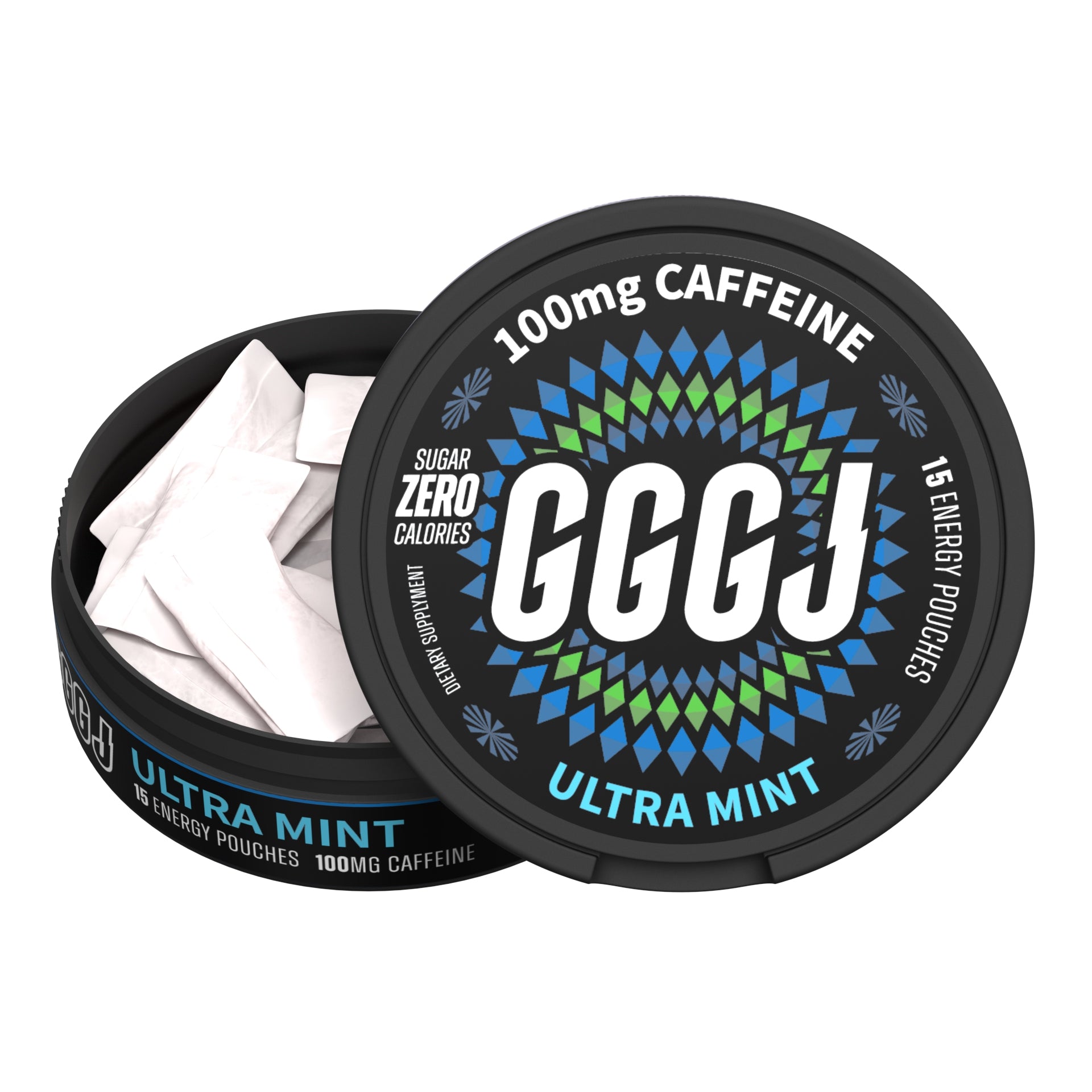 GGGJ Energy Pouches - ULTRA MINT