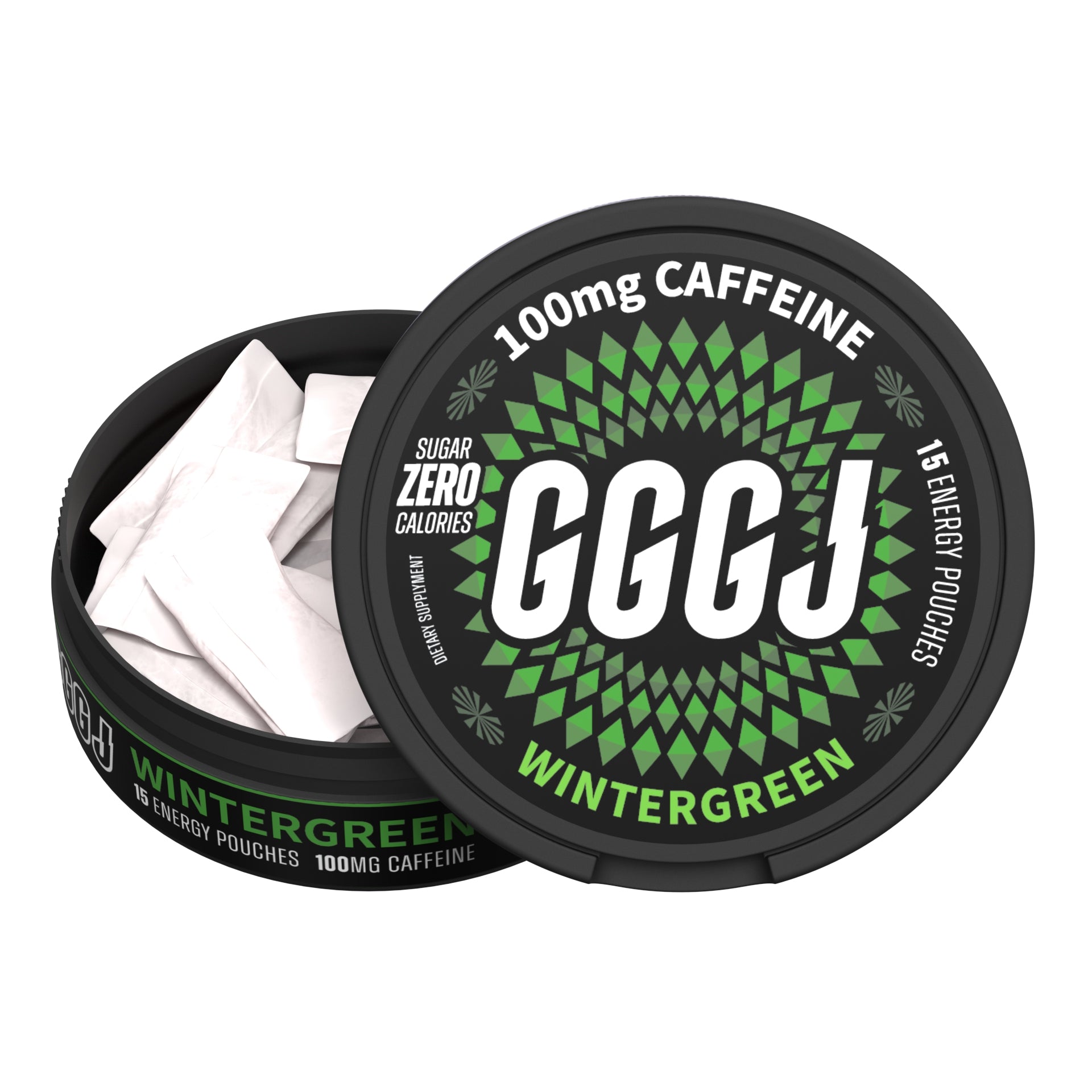 GGGJ Energy Pouches - WINTERGREEN
