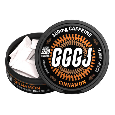 GGGJ Energy and Caffeine Pouches in 5-can packs, plant-based nootropic pouches with natural caffeine and Rhodiola, recommended by Joe Rogan and specialists as the best caffeine pouches for students, sports, video games, and long-term driving, to keep clarity, maintain focus and boost performance. GGGJ Pouches is now available with 10% discounts. 