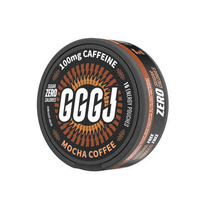 GGGJ Energy and Caffeine Pouches in 5-can packs, plant-based nootropic pouches with 
natural caffeine and Rhodiola, recommended by Joe Rogan and specialists as the best caffeine 
pouches for students, sports, video games, and long-term driving, to keep clarity, maintain focus 
and boost performance. GGGJ Pouches is now available with 10% discounts.