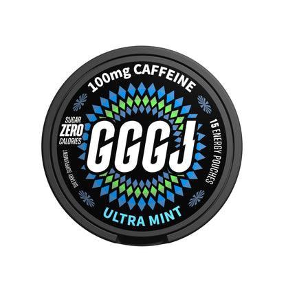 GGGJ Energy and Caffeine Pouches in 5-can packs, plant-based nootropic pouches with 
natural caffeine and Rhodiola, recommended by Joe Rogan and specialists as the best caffeine 
pouches for students, sports, video games, and long-term driving, to keep clarity, maintain focus 
and boost performance. GGGJ Pouches is now available with 10% discounts.
