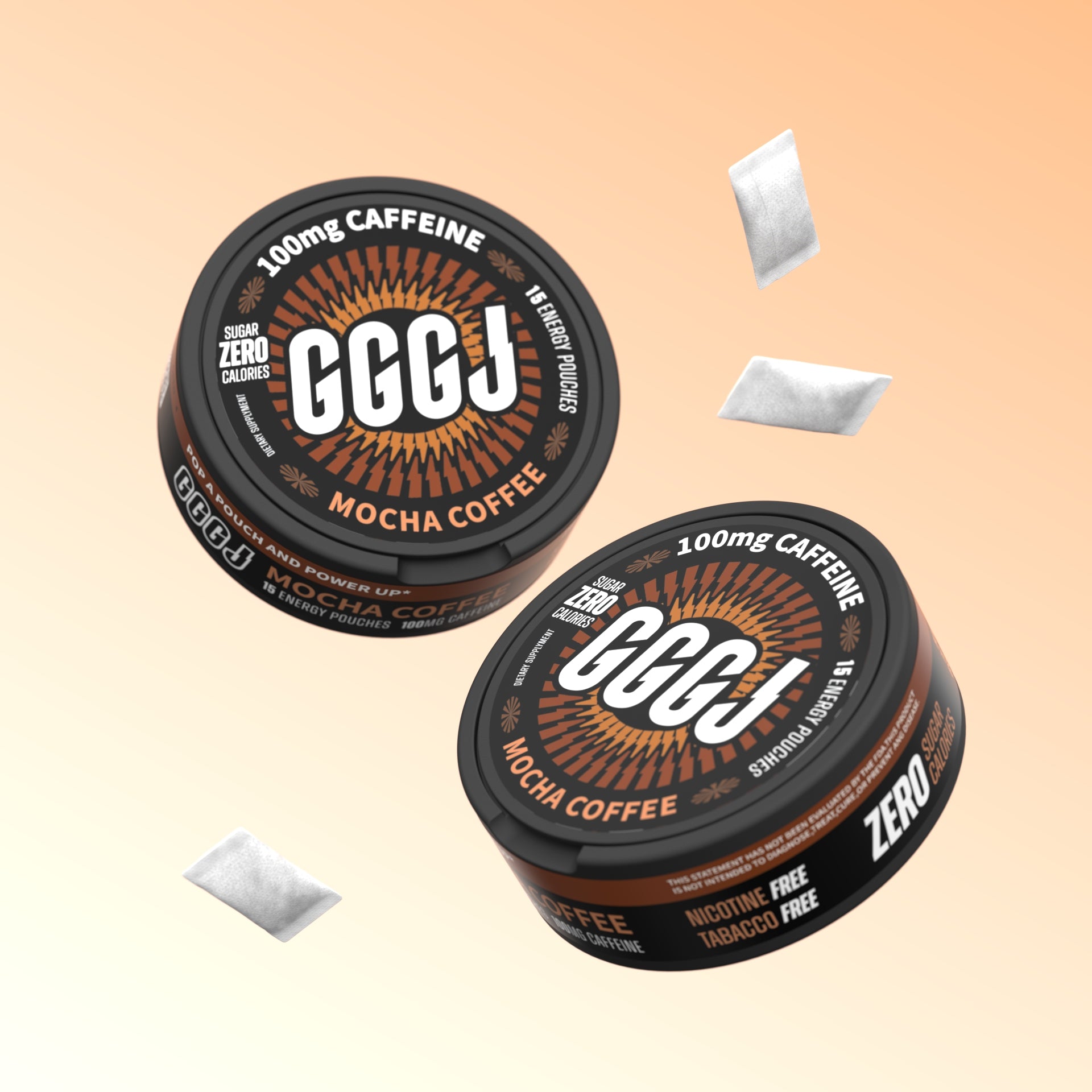 GGGJ Energy Pouches - MOCHA COFFEE