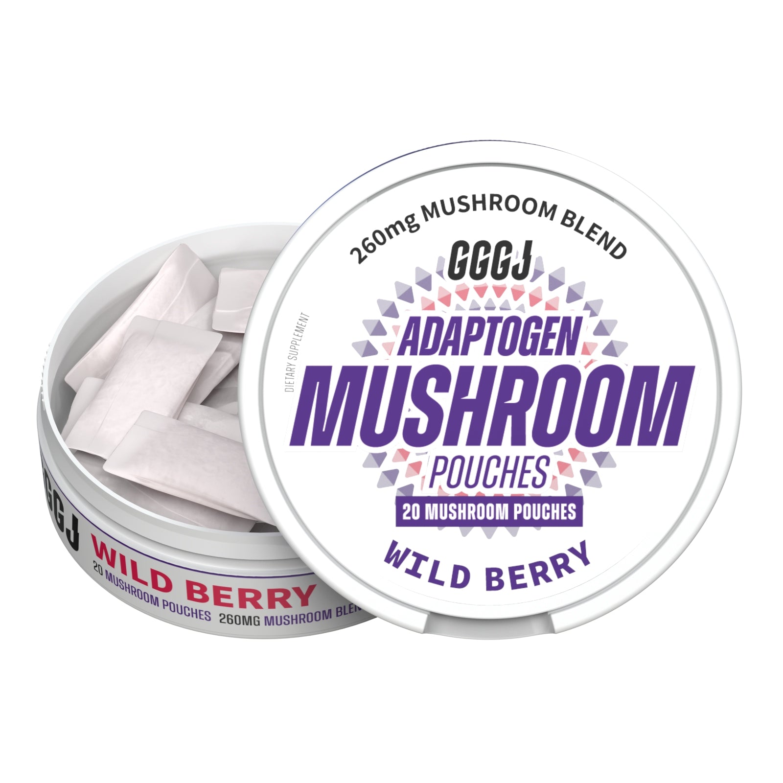 GGGJ Mushroom Pouches · Wild Berry