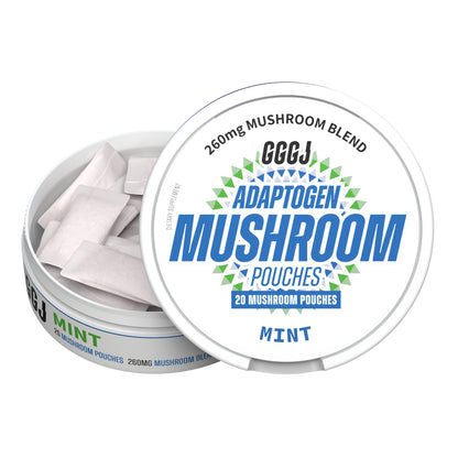 GGGJ Mushroom Pouches · Mint