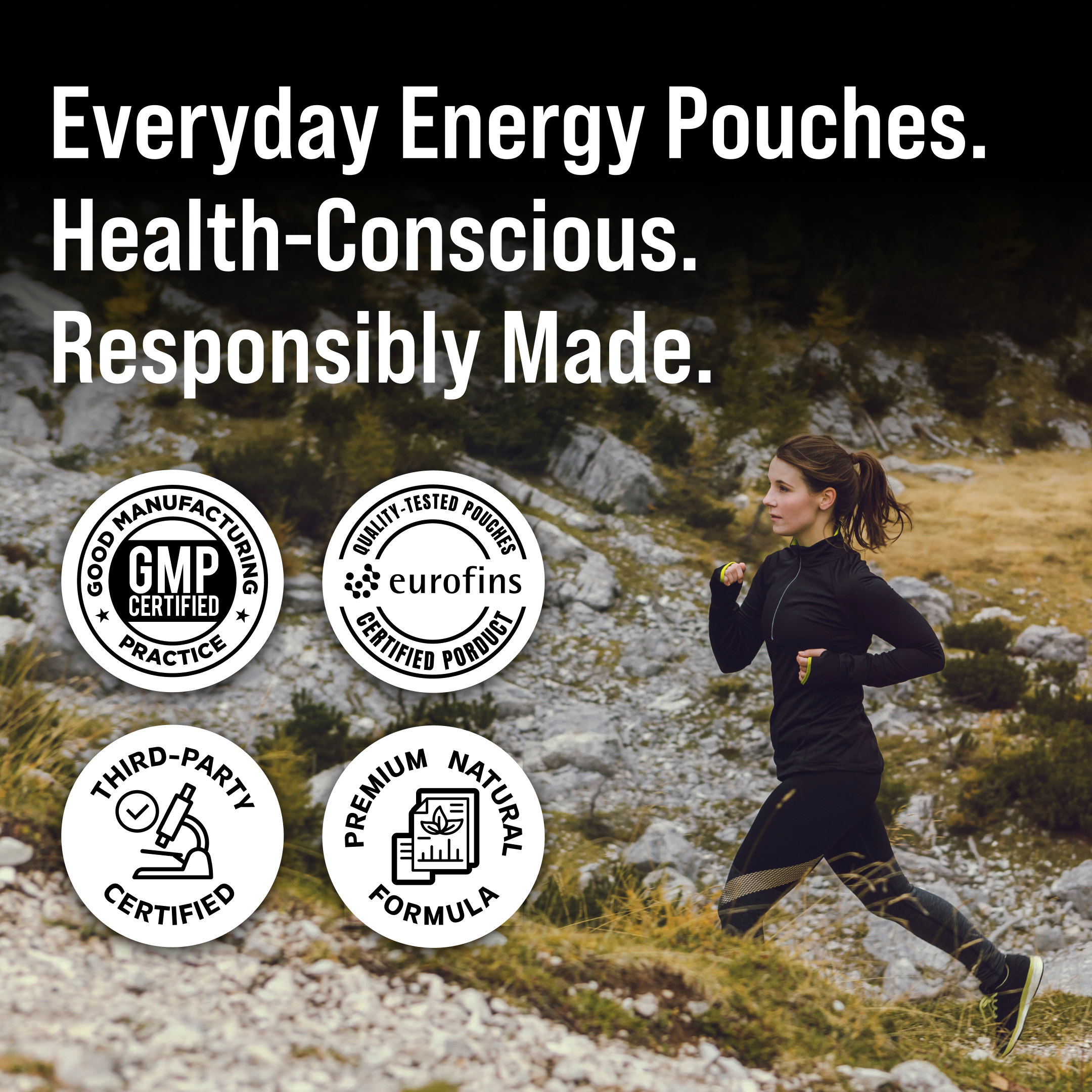 GGGJ Energy Pouches CINNAMON - 5 Pack