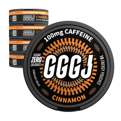 GGGJ Energy Pouches CINNAMON - 5 Pack