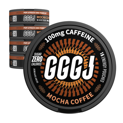 GGGJ Energy Pouches MOCHA COFFEE - 5 Pack