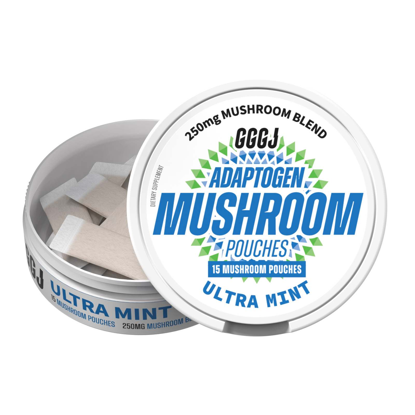 GGGJ Mushroom Pouches Mint