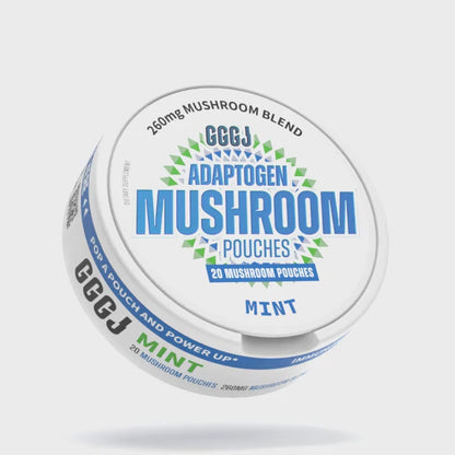 GGGJ Mushroom Pouches · Mint