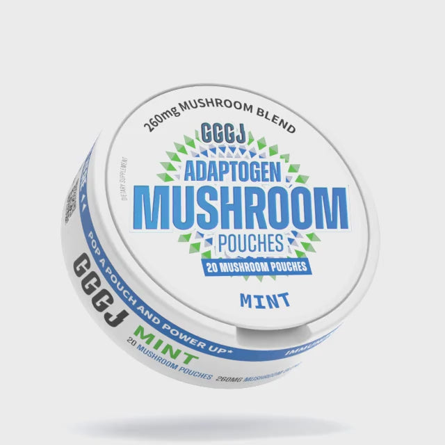 GGGJ Mushroom Pouches · Mint