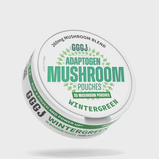 GGGJ Adaptogen Mushroom Pouches · Wintergreen